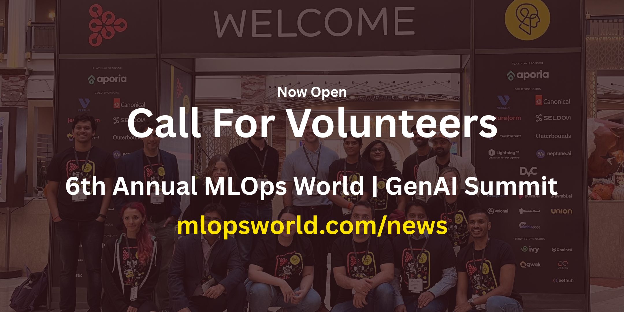 MLOps World | GenAI Summit 2025 Call For Volunteers